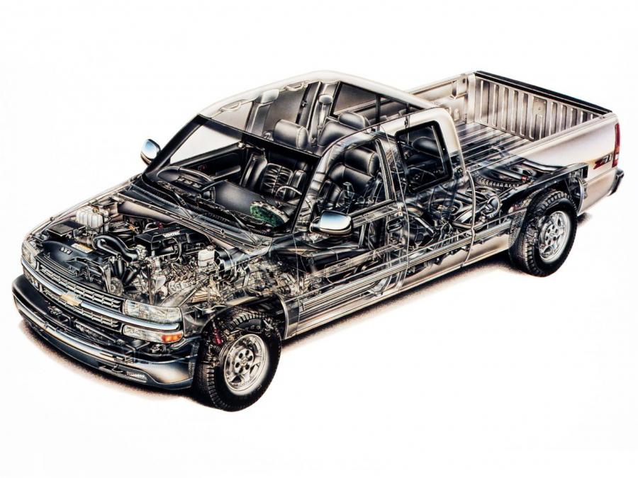  Chevrolet Silverado Z71 Extended Cab 1999 года  (фото 4 из 9)